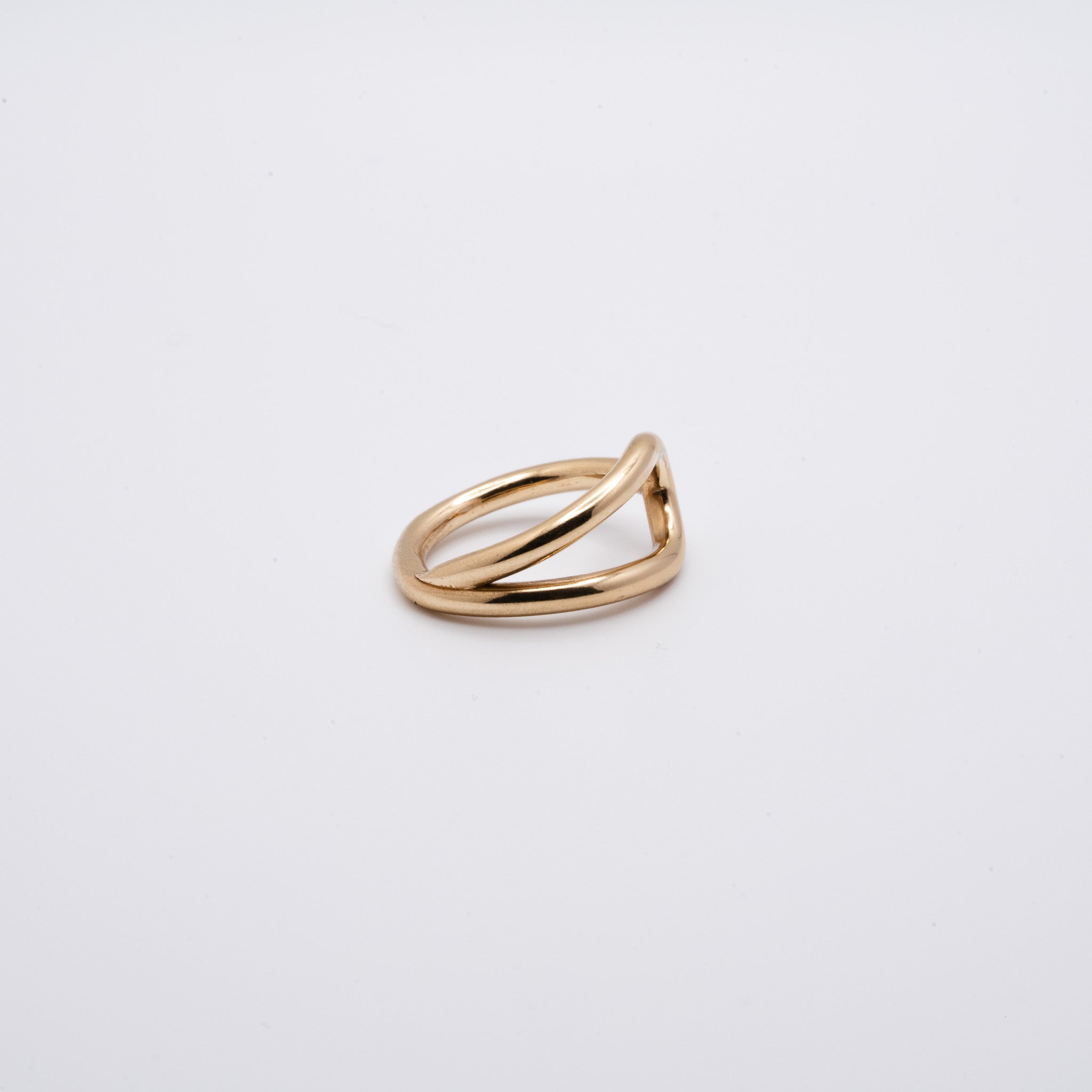 Drop ring gold