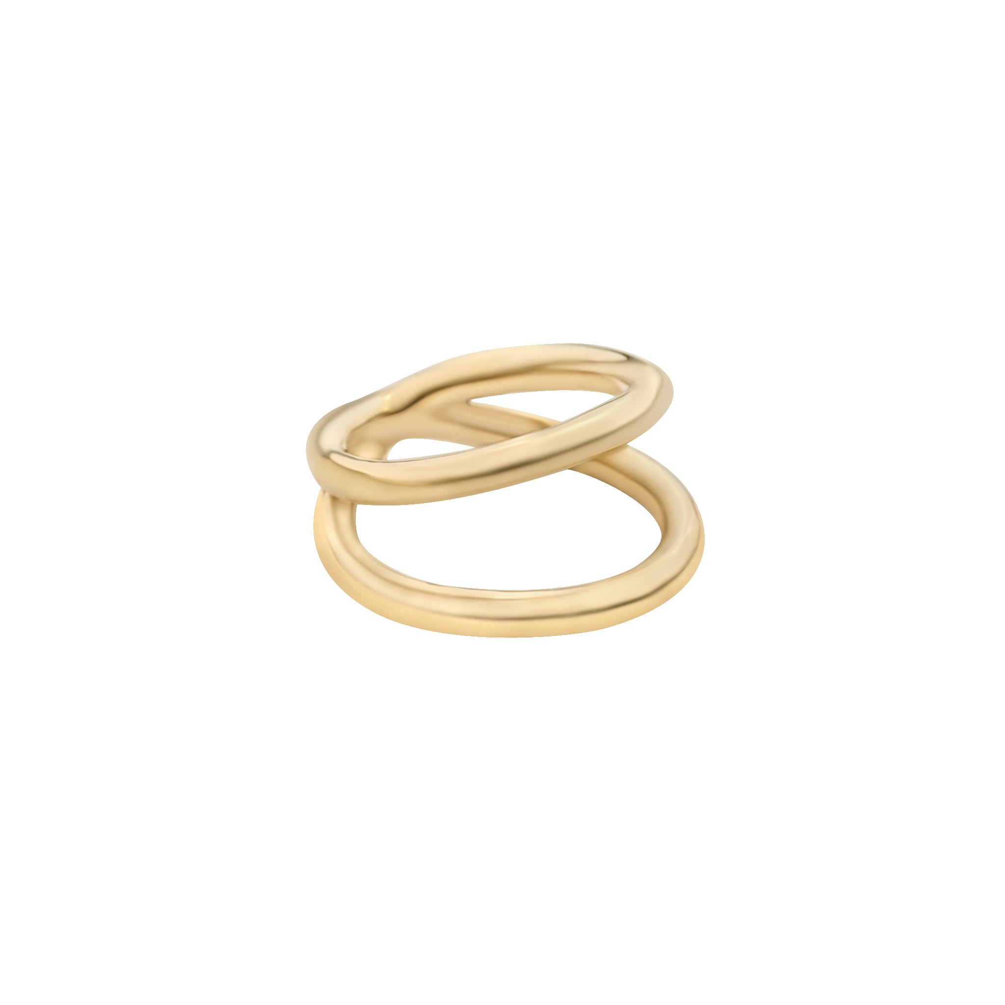 Ficelle ring in bronze